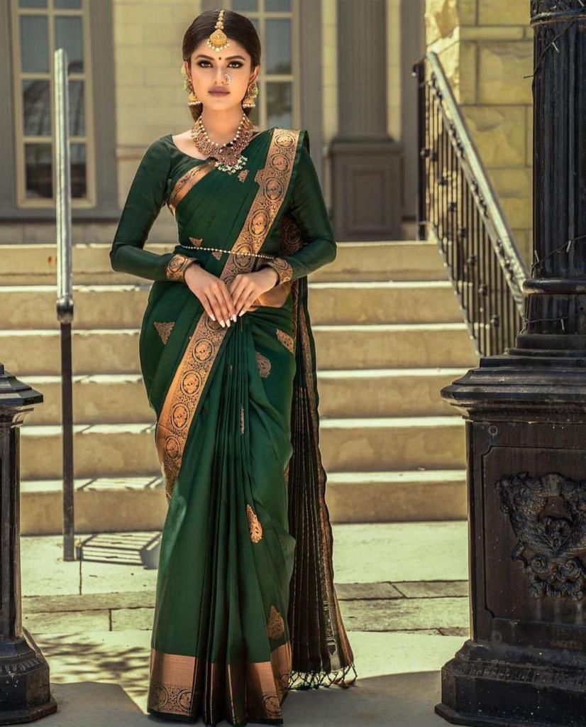 MF 1400 Designer Soft Lichi Silk Sarees Wholesale Market In Surat